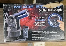 Meade ETX-60 AT Refractor Telescope  Blue Tube Open Box With Autostar 