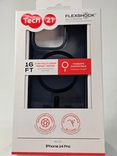 Lot of Tech21 EvoCheck MagSafe Cases for iPhone 14 Pro - Smoke Black - New