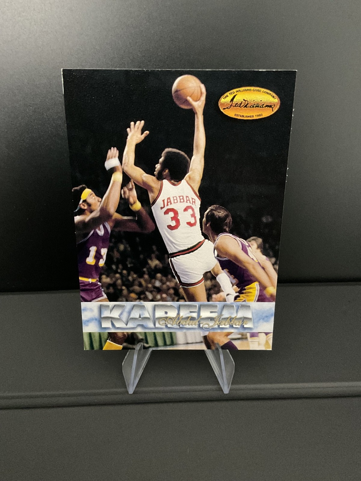 1994 Classic Ted Williams, Kareem Abdul Jabbar#KAJ3 NM-BTTR !