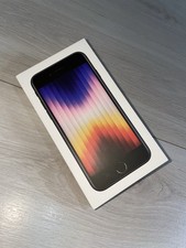 BRAND NEW SEALED MIDNIGHT APPLE IPHONE SE 64GB - 3RD GEN - UNLOCKED - SIM FREE.