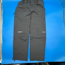 Berghaus Mens Gore-Tex Paclite Waterproof Rain Pants Hiking Trousers - Small