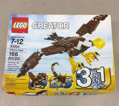 LEGO Creator 31004 Fierce Flyer NEW! 3-in-1 Eagle Beaver Scorpion