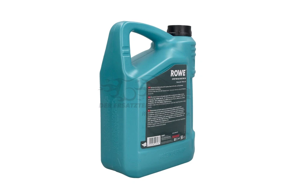 ROWE Motoröl Hightec Synt RS DLS SAE 5W-30 5 Liter BMW Longlife-04 MB-229.31 - Bild 4 von 4