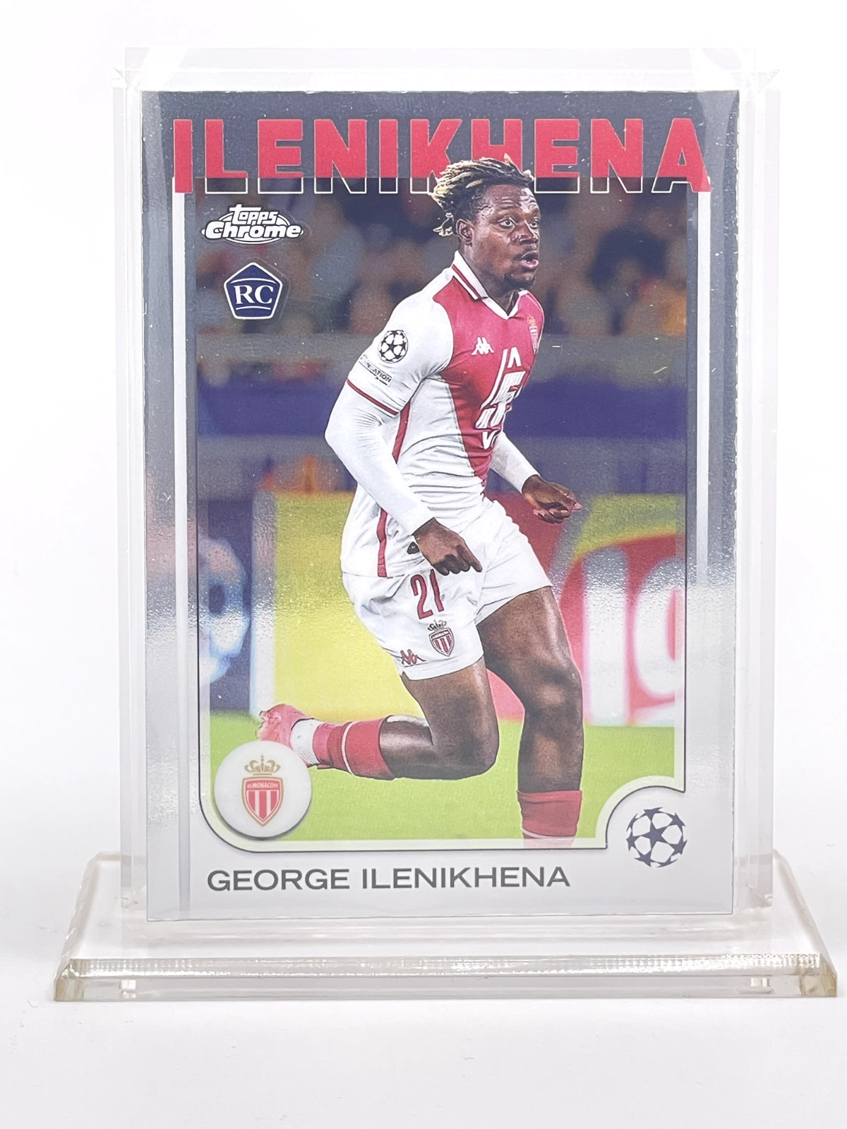 George Ilenikhena #185 (RC) 2024-25 Topps Chrome Uefa Club Competitions Rookie