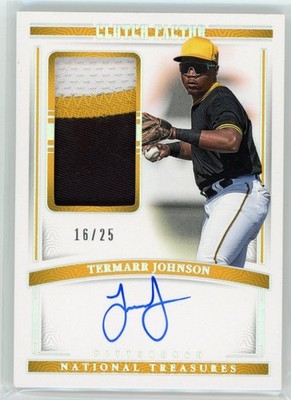 Termarr Johnson 2024 National Treasures Clutch Factor RC Auto /25 #CFS-TJ RPA