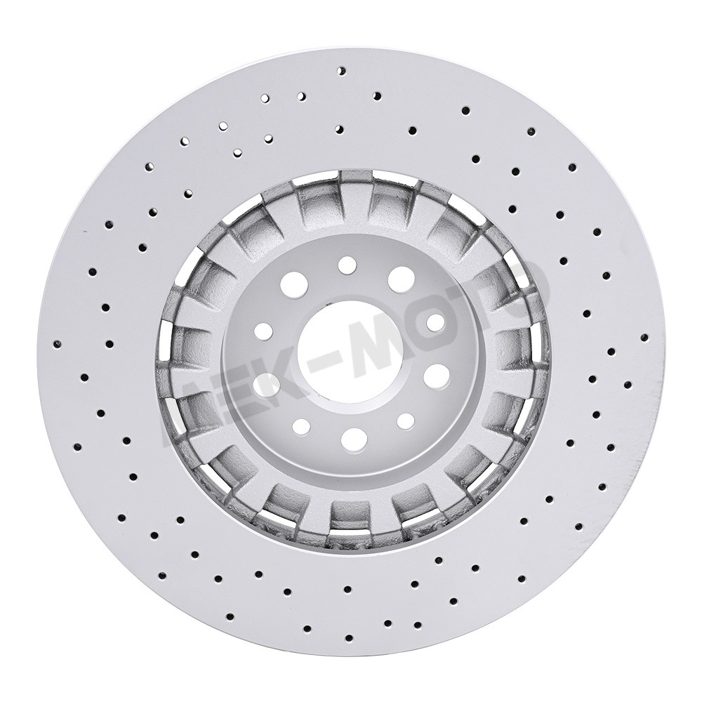 New For Maserati Levante Front Brake Pads Low Dust & Drilled Rotors 670037769