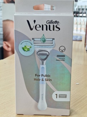 Gillette Venus DamenRasierer plus 1 Rasierklingen-Nachfüller mit Präzisionstrimmer