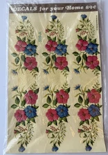 Vintage MEYERCORD Flower Decals NOS 598-A 