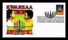 DR JIM STAMPS US COVER KWANZAA HOLIDAY CELEBRATIONS FDC PANDA CACHET