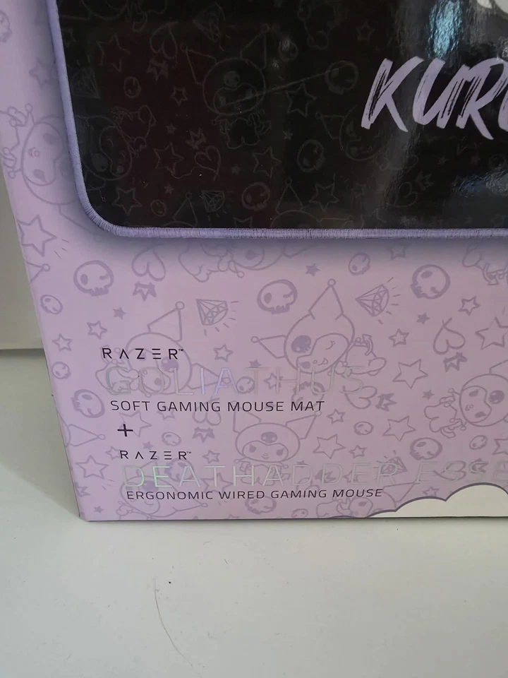 Juego de alfombrilla de ratón y ratón para juegos Razer Kuromi nuevo en caja nunca abierto Foto 3 de 4