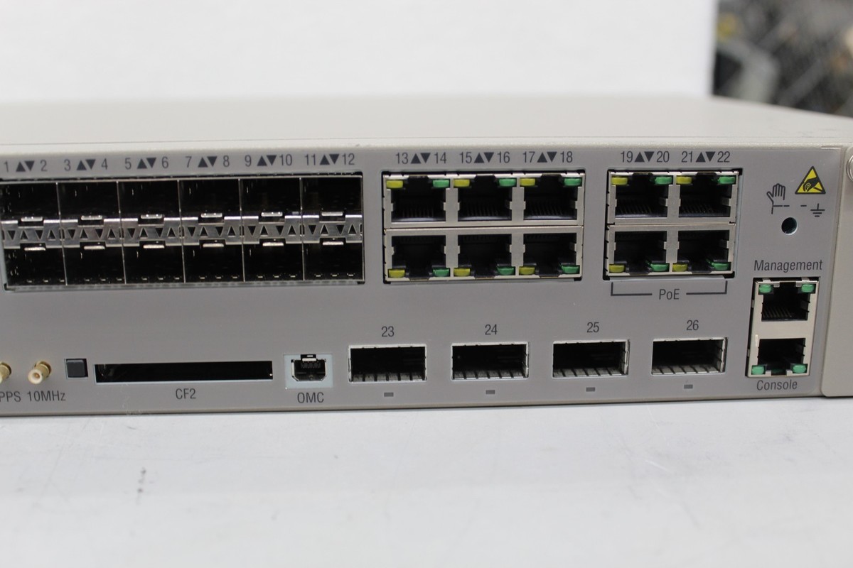 Nokia 7210 SAS-T 12-SFP 10-TX 4-XFP ETR Service Access Switch