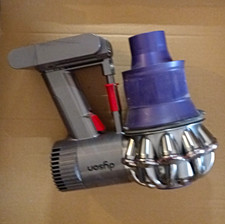 Dyson Handheld Cordless Bagless Vacuum Cleaner Motor Unit Body Grey/Purple