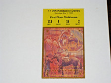 1993--119th Kentucky Derby Admission Ticket Stub