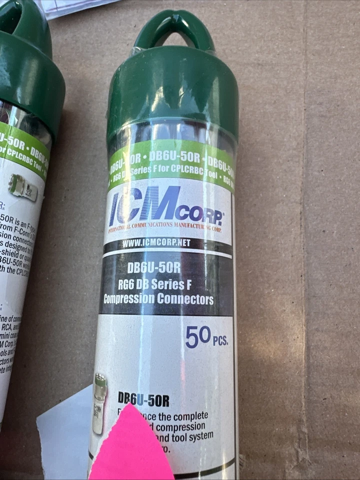 Mixer Over 150 Pack  RCA Compression Connector Male RG-6 , Db6u-50R.+Gift.#F01 - Image 4 of 4