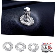 4 PCS Bling Car Inner Door Lock Covers Rhines...