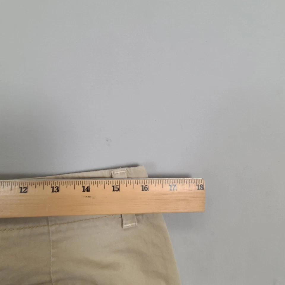 Pantalones Cortos Lee Para Mujer 10 Beige Calce Medio Chino Informal Cómodo Elástico Foto 4 de 4