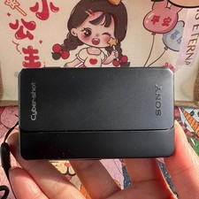 Sony Cyber-shot DSC-TX10 16.2MP CMOS Digital Camera English Black Test Good