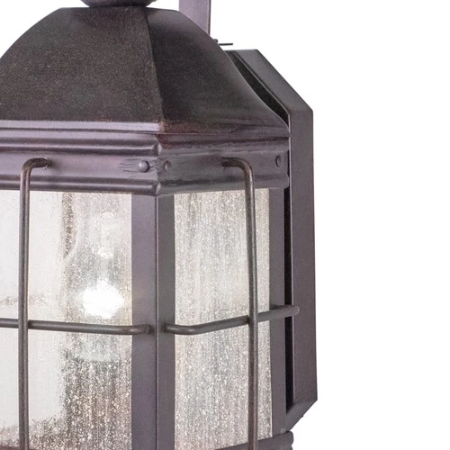 Vaxcel Lighting OW39573 Revere 1 Light Outdoor Wall Sconce - 8 - Bronze - Picture 4 of 5