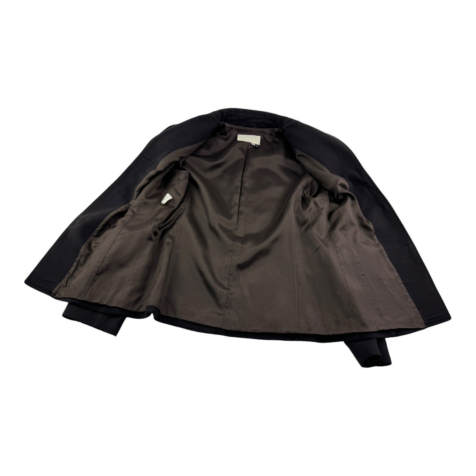 Cividini Brown Wool 3 Button Ventless Blazer Wome… - image 3