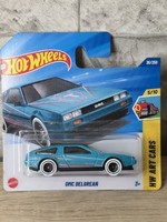 Hot Wheels Dmc Delorean, 2025, Hw Art Cars, 36/250, TÜRkis, Neu & Ovp