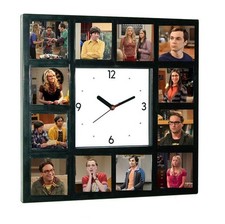 Orologio The Big Bang Theory Leonard Penny Sheldon Raj Amy Howard 12 immagini