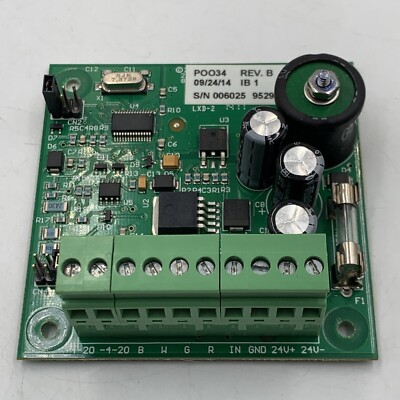 Parker Hannifin POO34 REV B 006025 952955 50033484 1200342 Parker Hannifin POO34 REV B 006025 952955 50033484 1200342