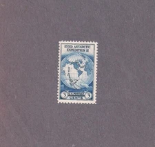 #733 three cent Byrd Antarctic, mint NHOG