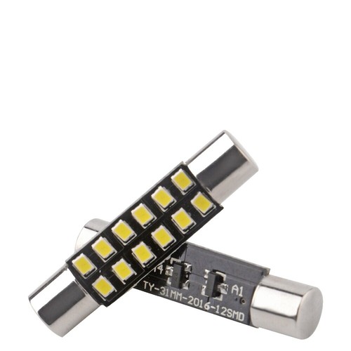 2x LED 5050 T10 12V Para Caravana O Camping: Luz Blanca Frialidad Y Ahorro Para Tu Jayco O Autocaravana