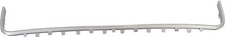 Front Bumper Grille for 2006-2009 Mercury Milan Silver