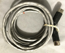7 Foot 6 Pin DIN Commodore Serial Cable Used, Unknown 3rd Party Tested And Works