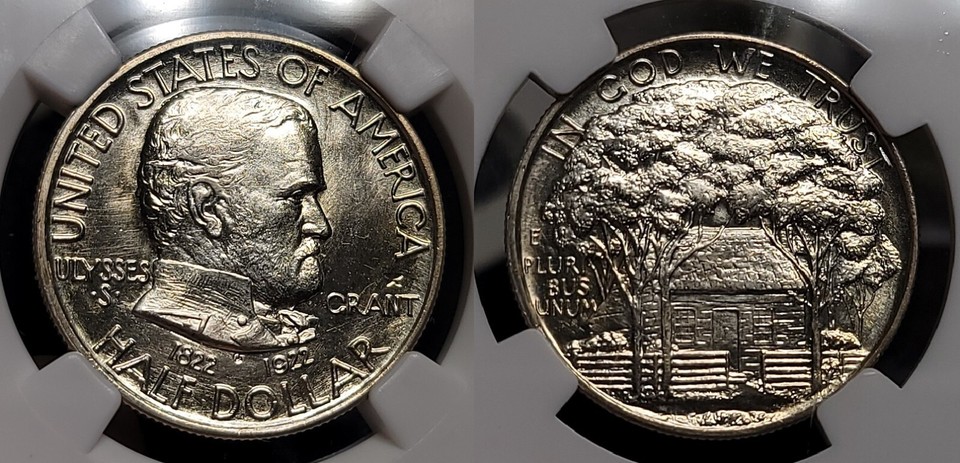 1922 50C Grant, with Star MS67 NGC
