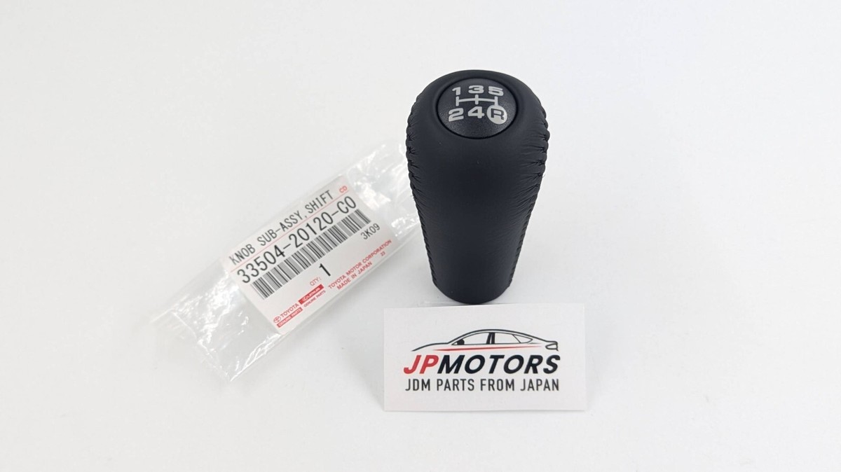 TOYOTA Genuine JZA70 Supra MK3 5 Speed Leather Shift Knob 33504