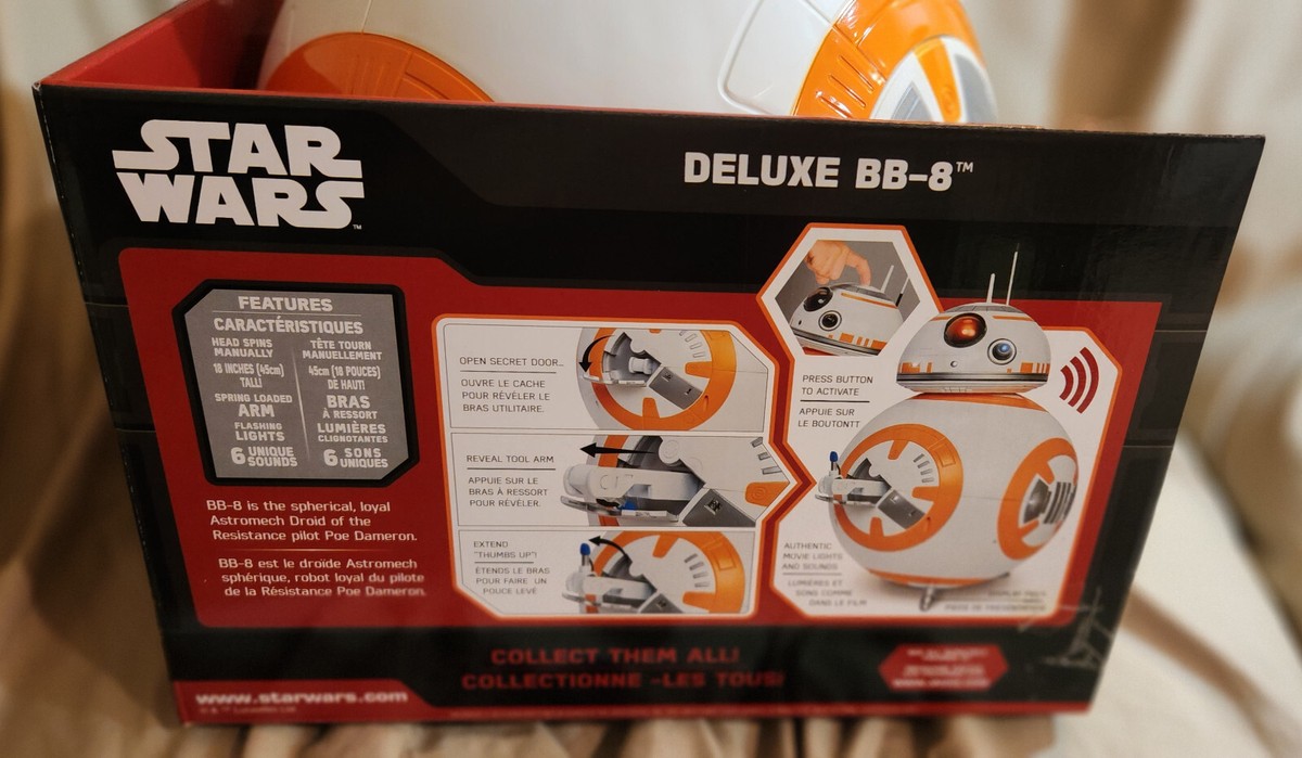 Big Figs Star Wars Episode VII Massive 18 Bb-8 Deluxe Feature