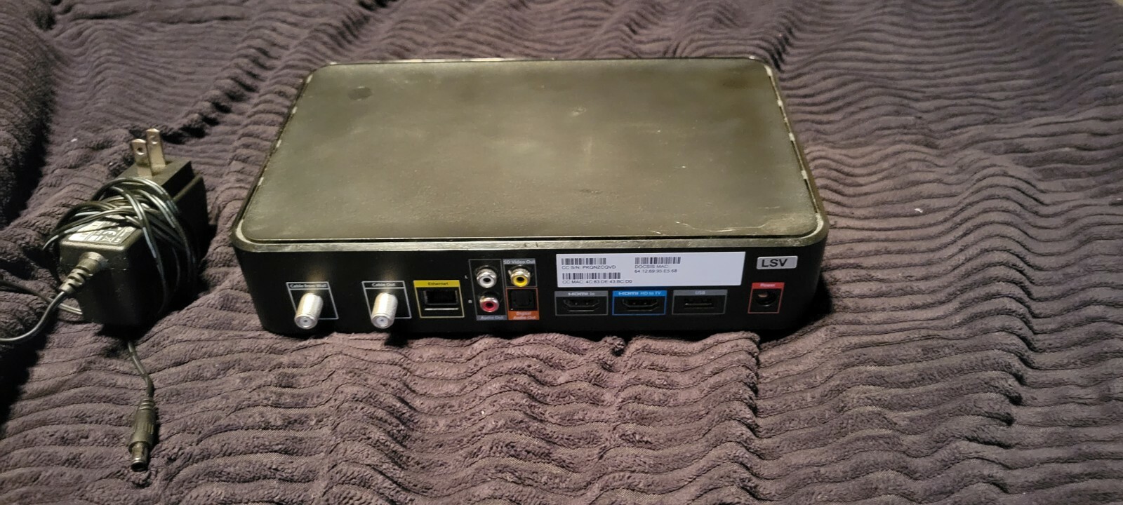 XFINITY XG2v2P MODEL PACE PX022ANM HD TV CABLE BOX W/ POWER SUPPLY eBay