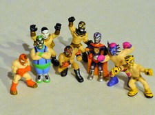 Micro Icons -  Serie 1 - 8 verschiedene Figuren - Mexican Wrestlers - TOP RAR