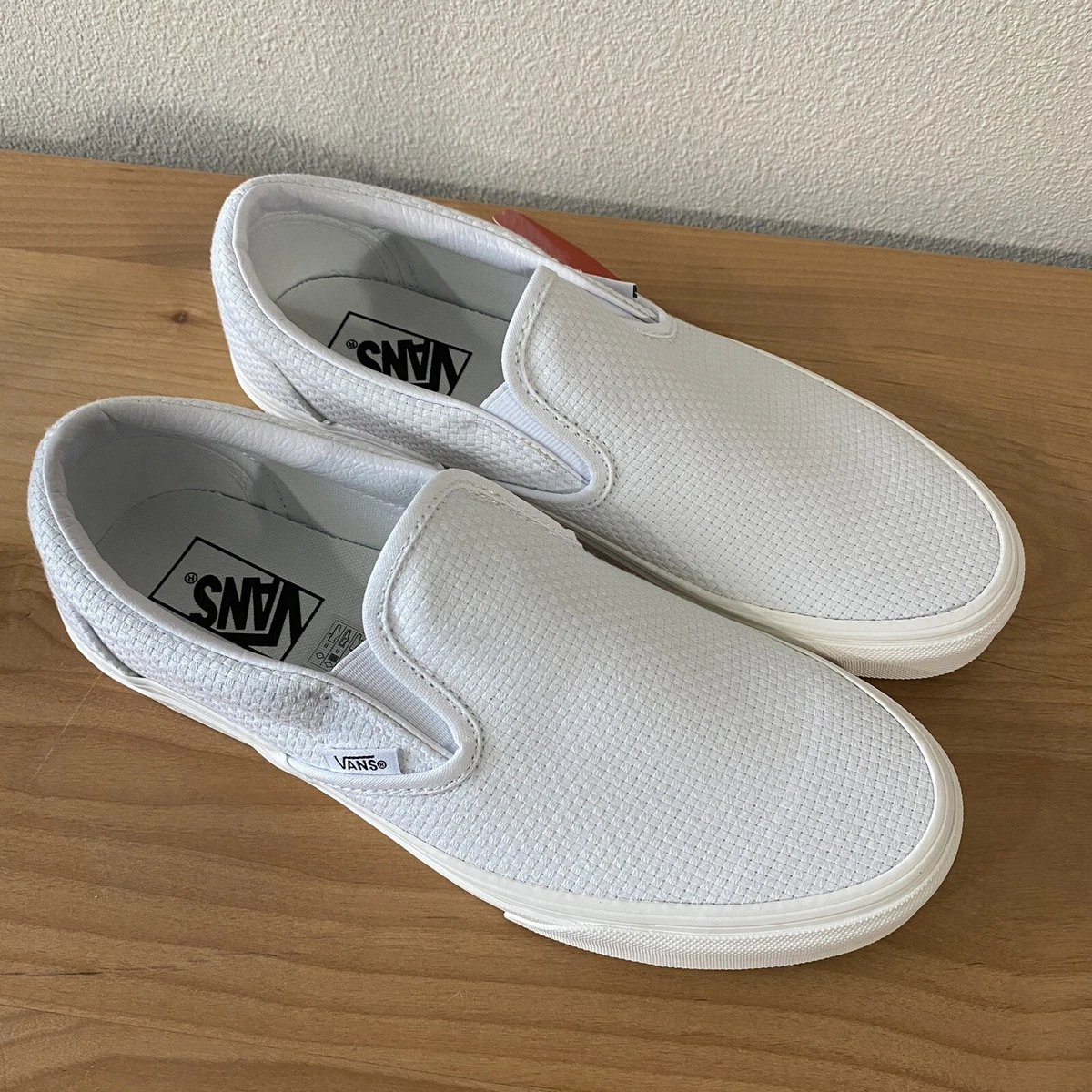 Vans slip shop on woven