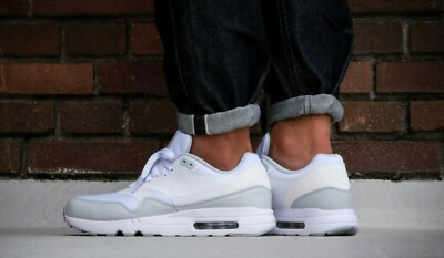 Nike Air Max 1 Size Men's 8.5 / Women's 10 White / Platinum 875679 101 NEW  | eBay