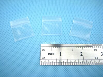 4 Mil Thick Small Storage Bags Exterior Size 1'' x 1.2'' / 1.2'' x 1.5'' / 1.5'' x 2''