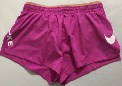Nike Women's Elevate 3  Track Shorts BV6243 Pink 623 Size L