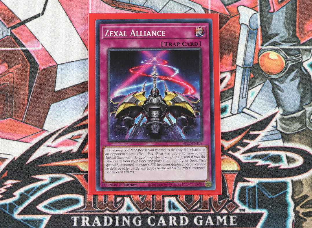 YuGiOh Trap Card Zexal Alliance MP22-EN102 1st Edition Common | eBay