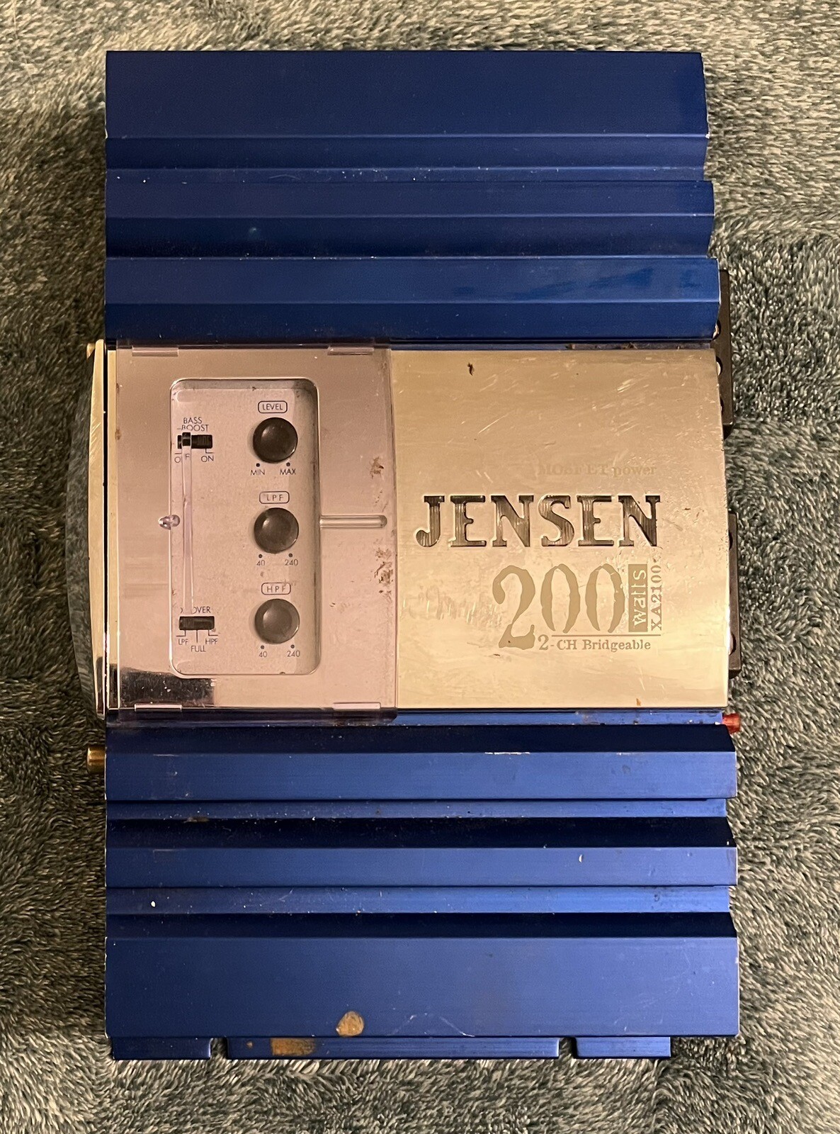 Jensen XA2100 200W 2ch Bridgeable Power Amplifier UNTESTED eBay