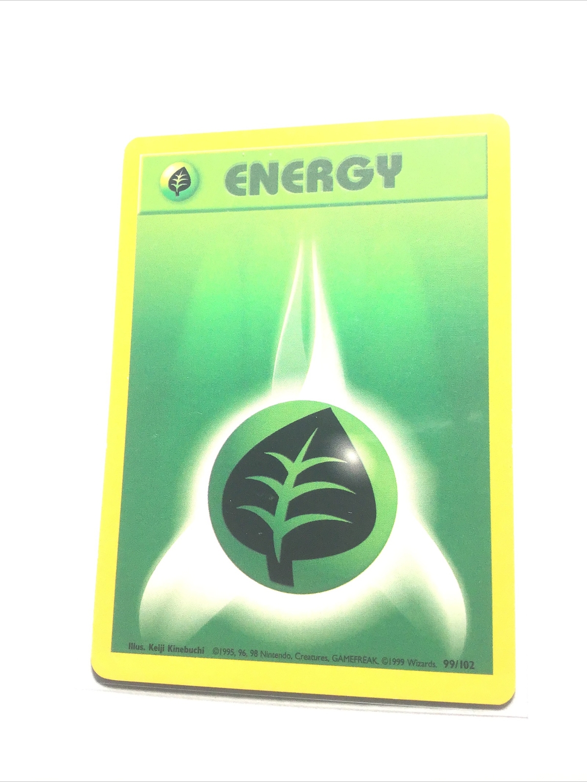 GRASS ENERGY - 99/102 - Base Set - Pokemon Card - PL