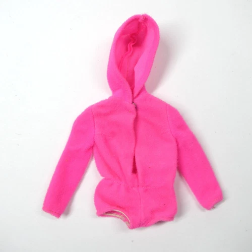 Barbie Plush N Warm Pak Hot Pink Playsuit Bodysuit 1970-71 Vintage