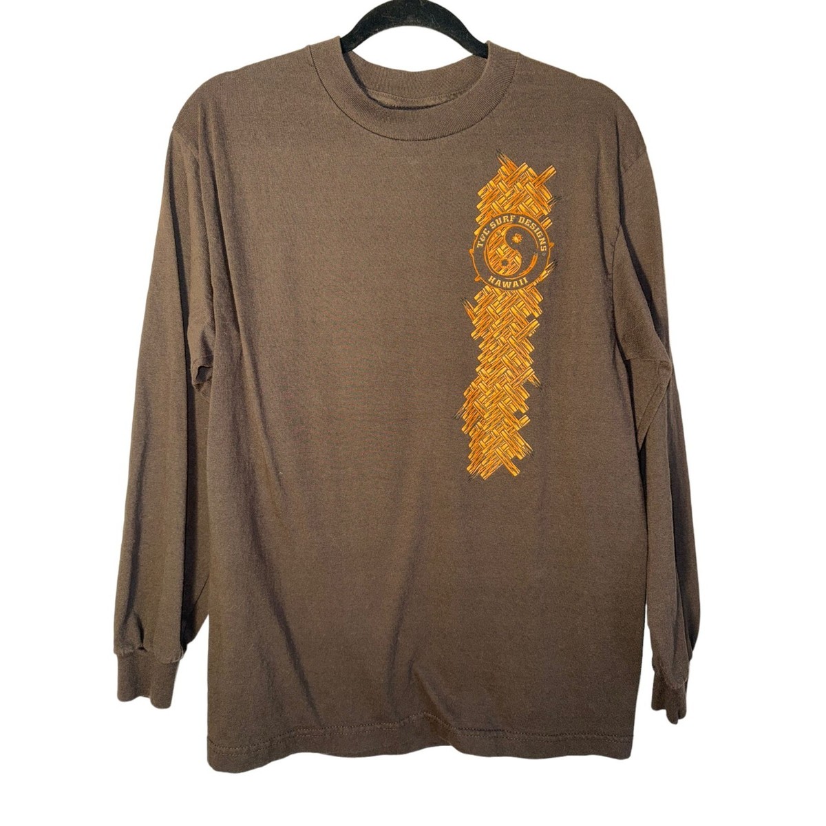 Vintage T and C Surf Designs Shirt T&C Surf Hawaii Long Sleeve Yin