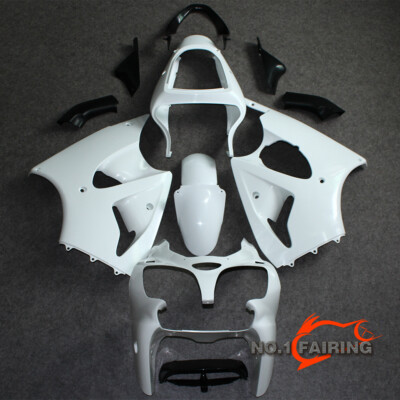 Fairing kit Bodywork Unpainted ABS Plastic fit for KAWASAKI NINJA ZX6R 2000-2002
