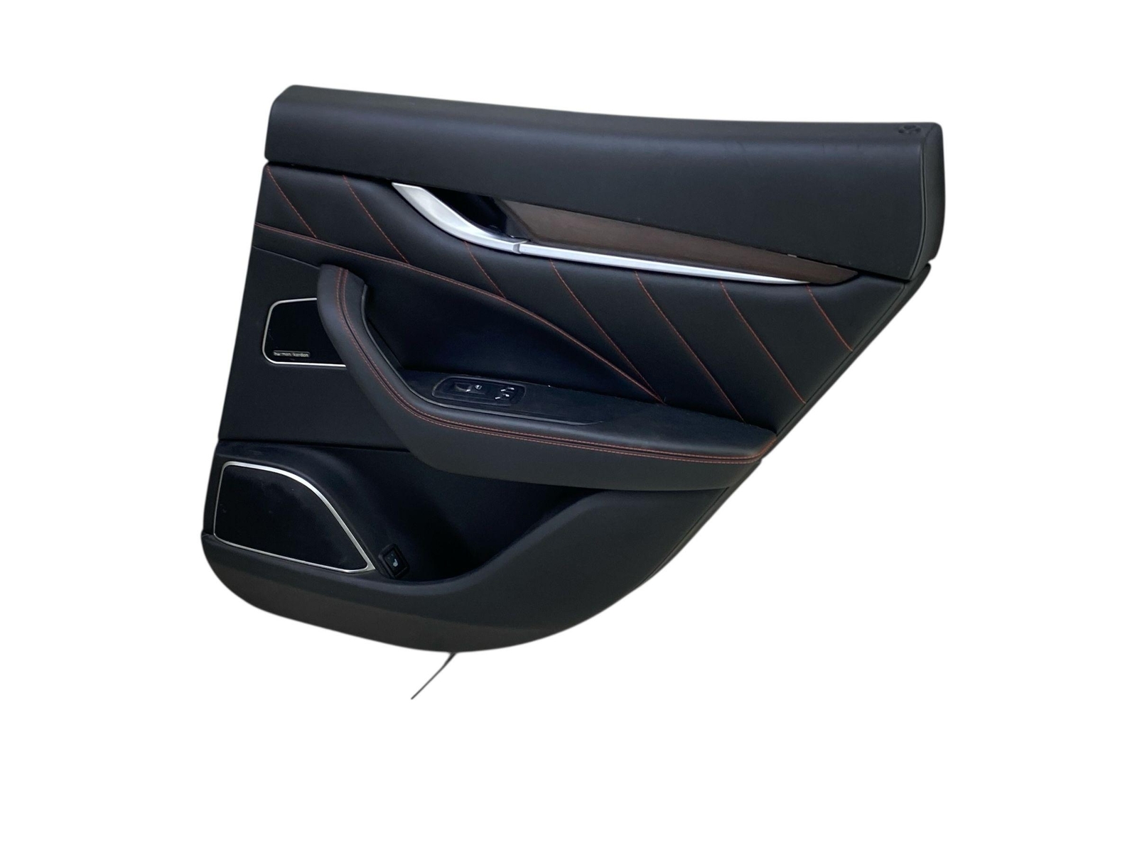 2017-2024 MASERATI LEVANTE OEM RIGHT REAR INNER DOOR TRIM PANEL BLACK