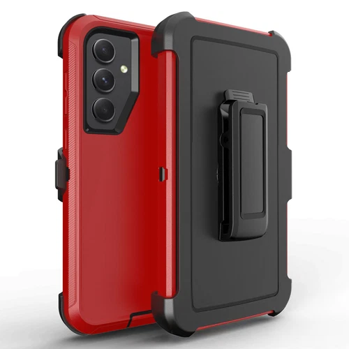 Case For Samsung GALAXY A55 5G Shockproof Defender Heacy Duty Case+Belt Clip  - Bild 3 von 13