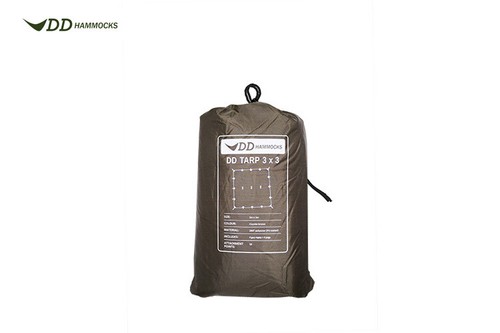 DD Tarp 3x3: Lightweight Waterproof Tough Shelter for Camping Bushcraft & Hiking - Picture 4 of 10