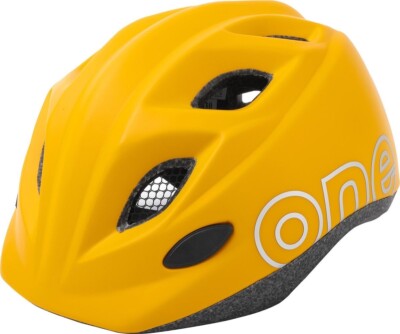 Bobike Kinder Fahrradhelm One Plus Mighty Mustard Größe S 52 56cm verstellbar