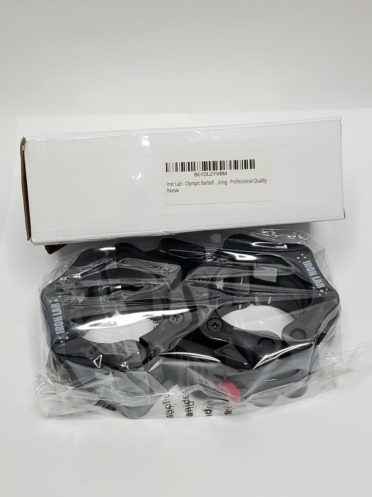 Black Iron Lab Olympic Barbell Collar Pair of 2" Inch Pro ABS Locking